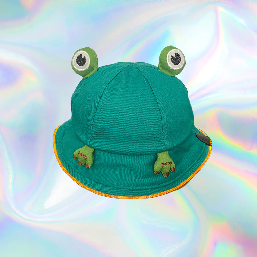 Frogster (Green) – LED Bucket Hat