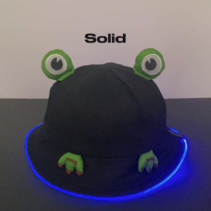 Frogster (Green) – LED Bucket Hat