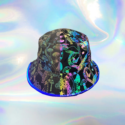 Reflex Fungi – Reflective LED Bucket Hat