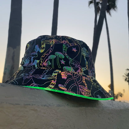 Reflex Fungi – Reflective LED Bucket Hat