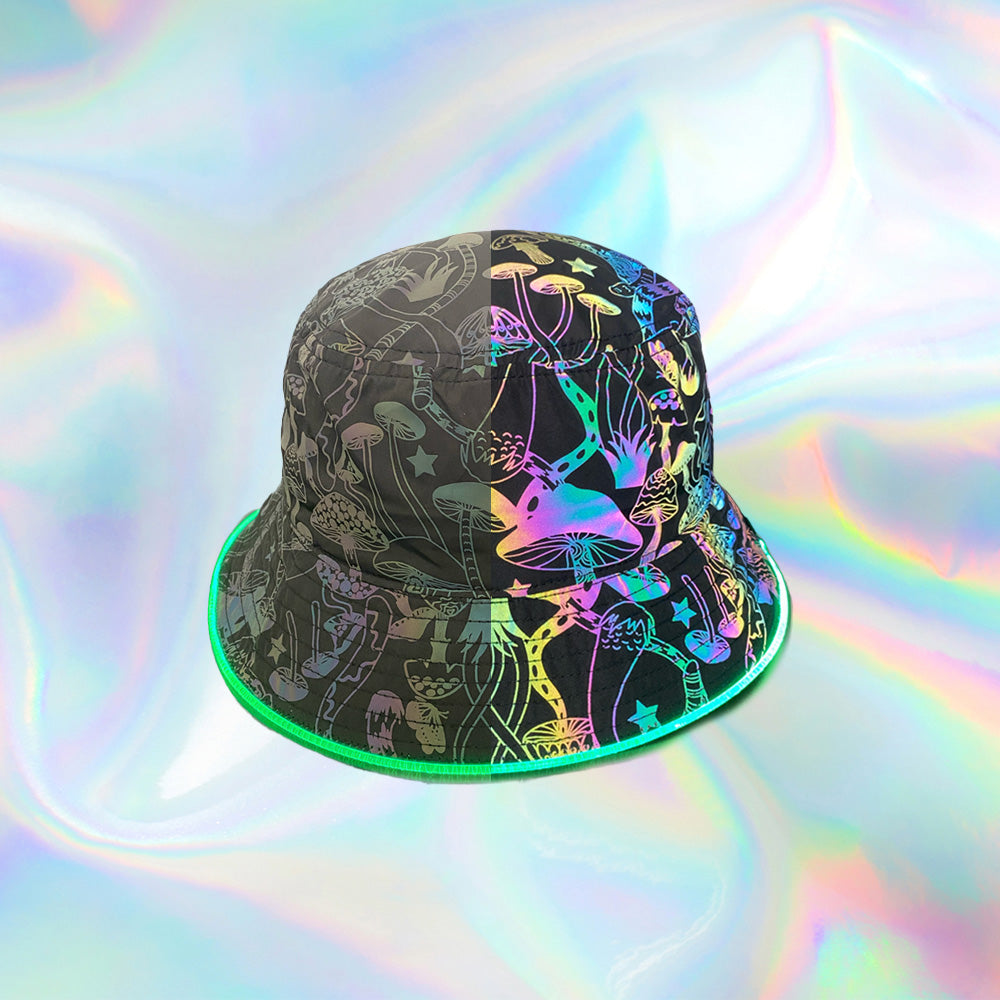 Reflex Fungi – Reflective LED Bucket Hat