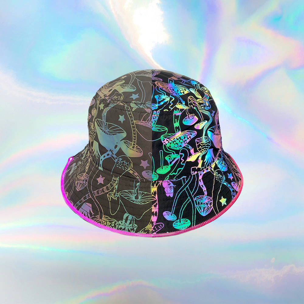 Reflex Fungi – Reflective LED Bucket Hat