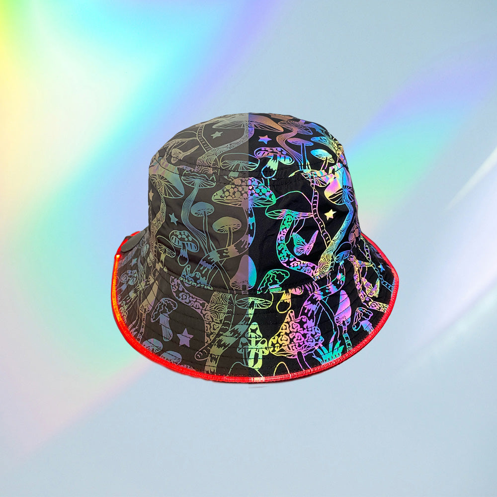 Reflex Fungi – Reflective LED Bucket Hat