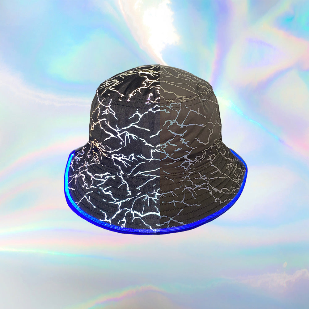 Reflex Lightning - Reflective LED Bucket Hat