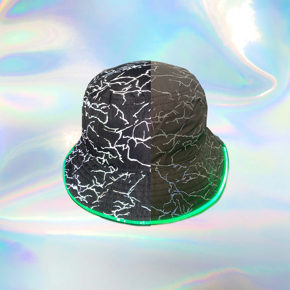 Reflex Lightning - Reflective LED Bucket Hat