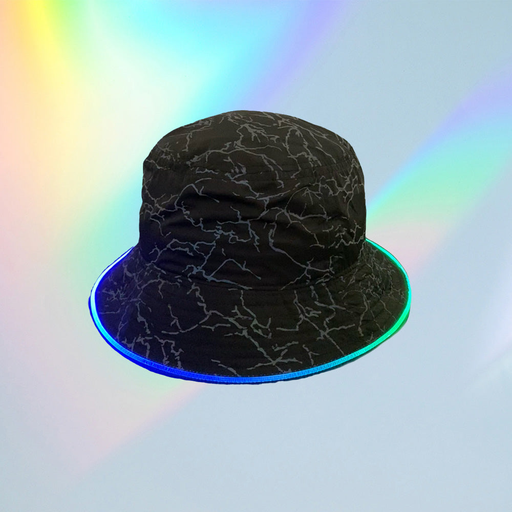 Reflex Lightning - Reflective LED Bucket Hat